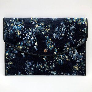 NWOT A New Day Abstract Velvet Clutch